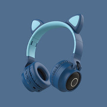 LED Cat Ear Wireless Bluetooth Headphones w/ Mic