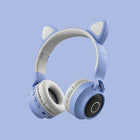 LED Cat Ear Wireless Bluetooth Headphones w/ Mic